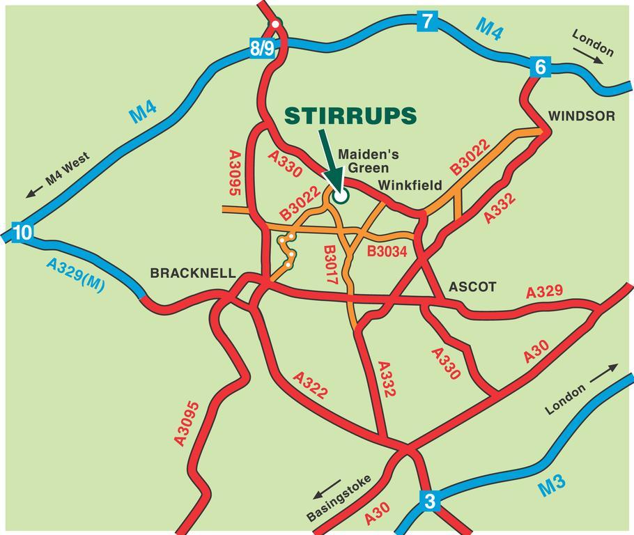Stirrups Hotel Μπράκνελ Εξωτερικό φωτογραφία